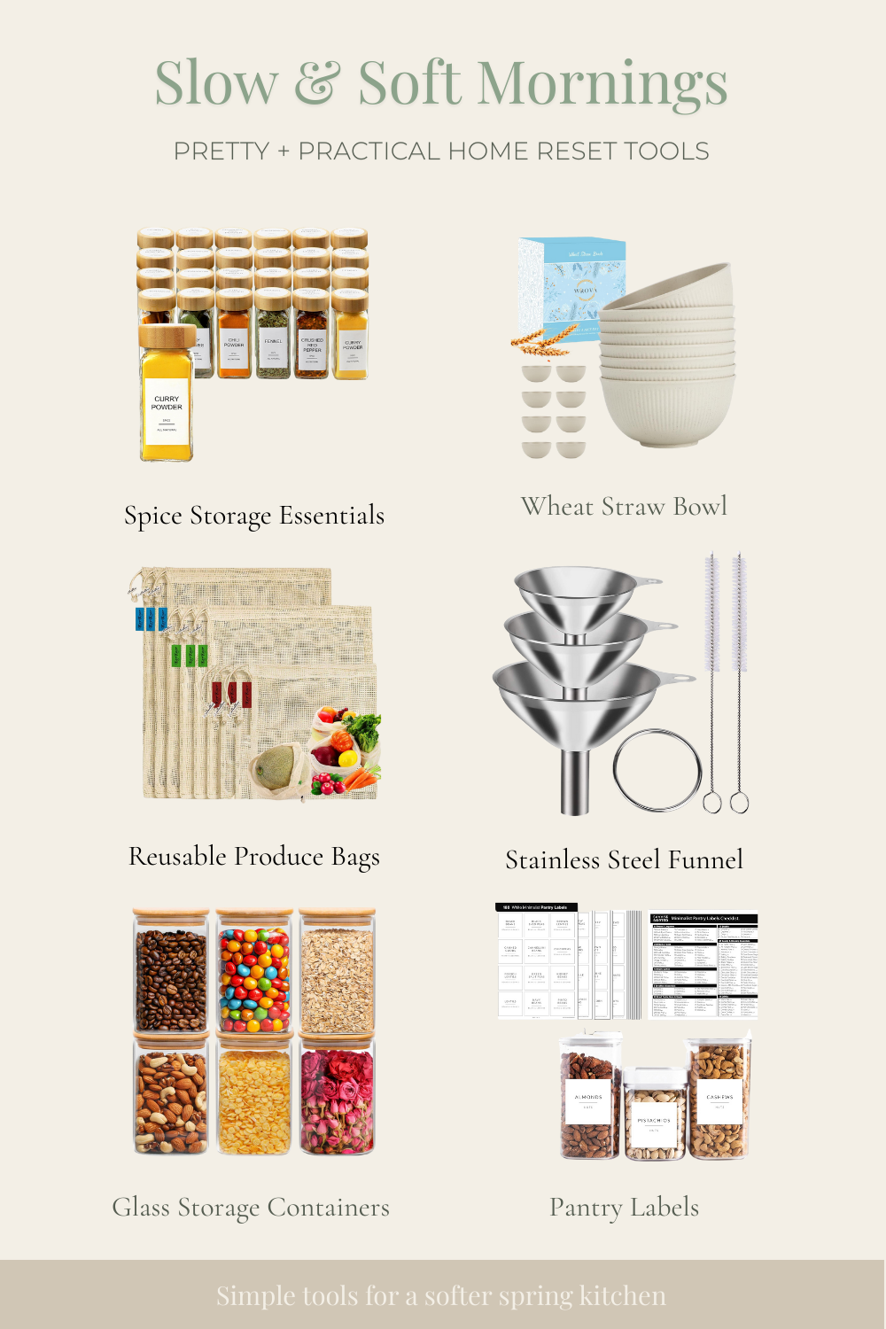 Slow & Soft Mornings: Pretty + Practical Home Reset Tools