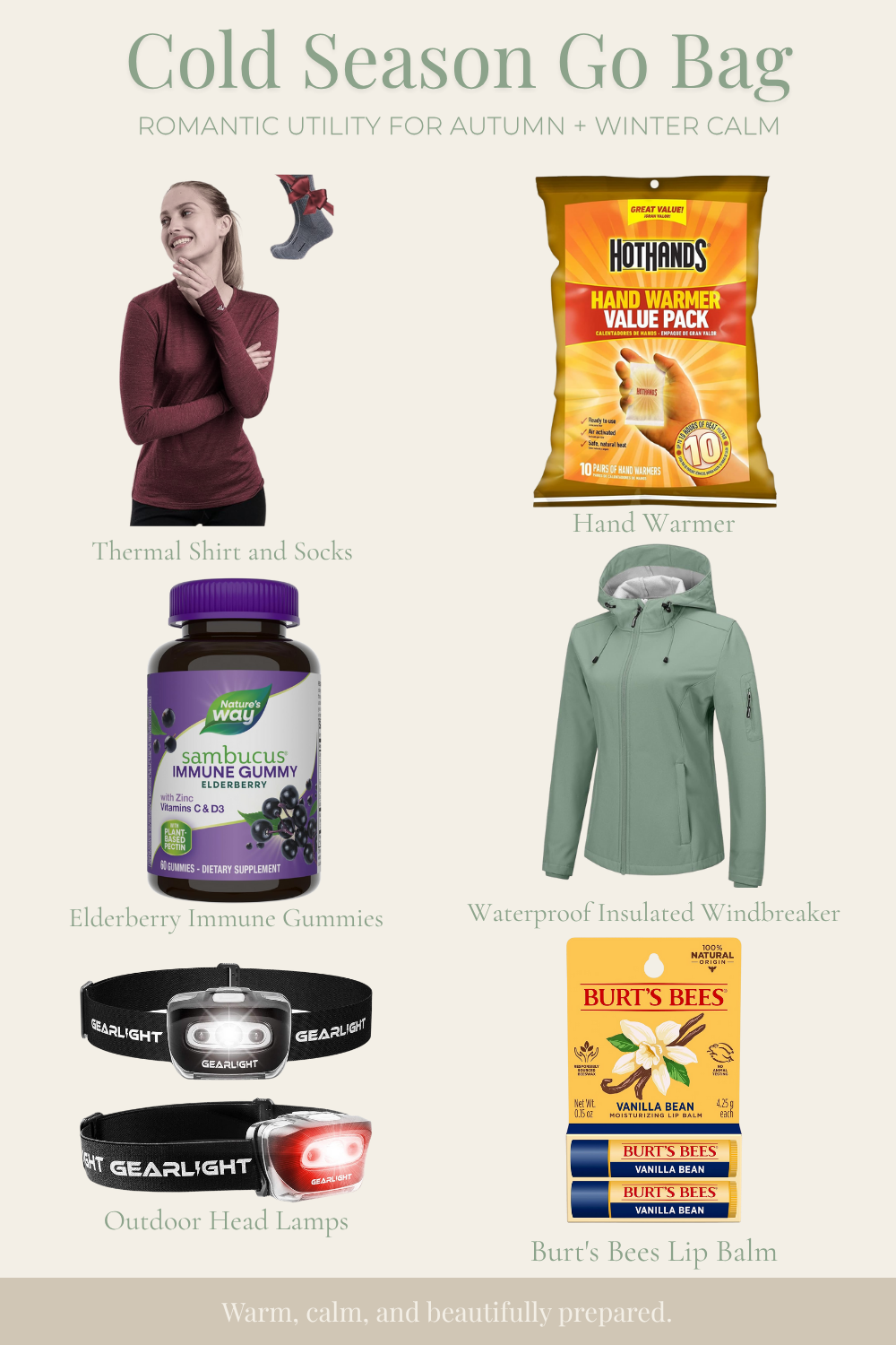 Cold Season Go Bag
