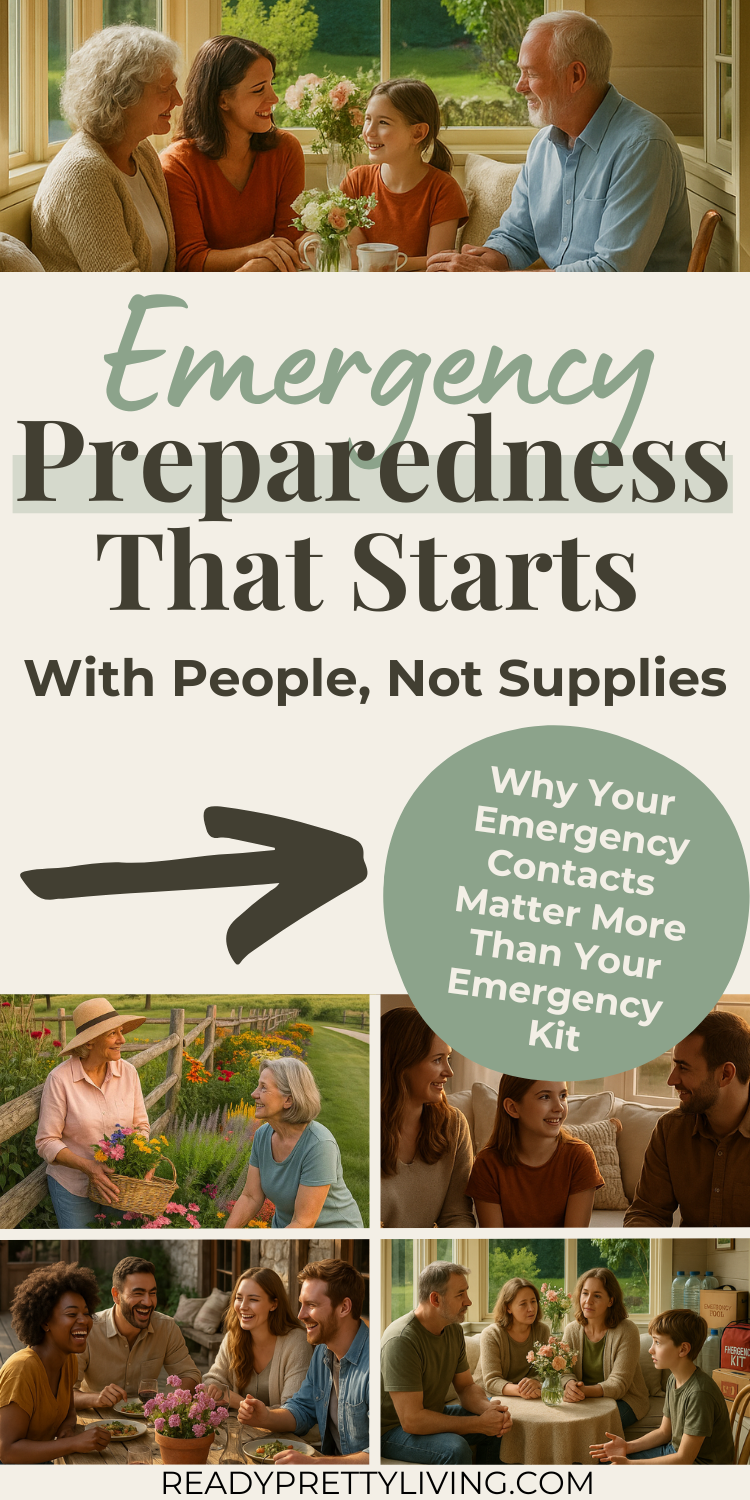 Connection Before Collection: Why Relationships Are Your First Emergency Kit