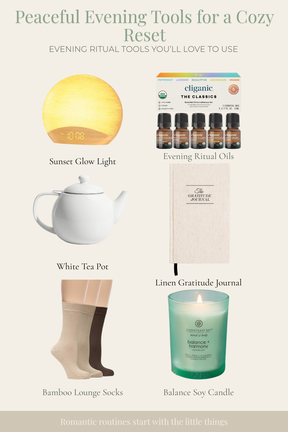Peaceful Evening Tools for a Cozy Reset