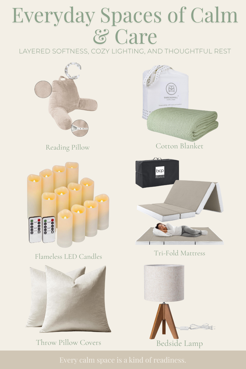 Everyday Spaces of Calm & Care