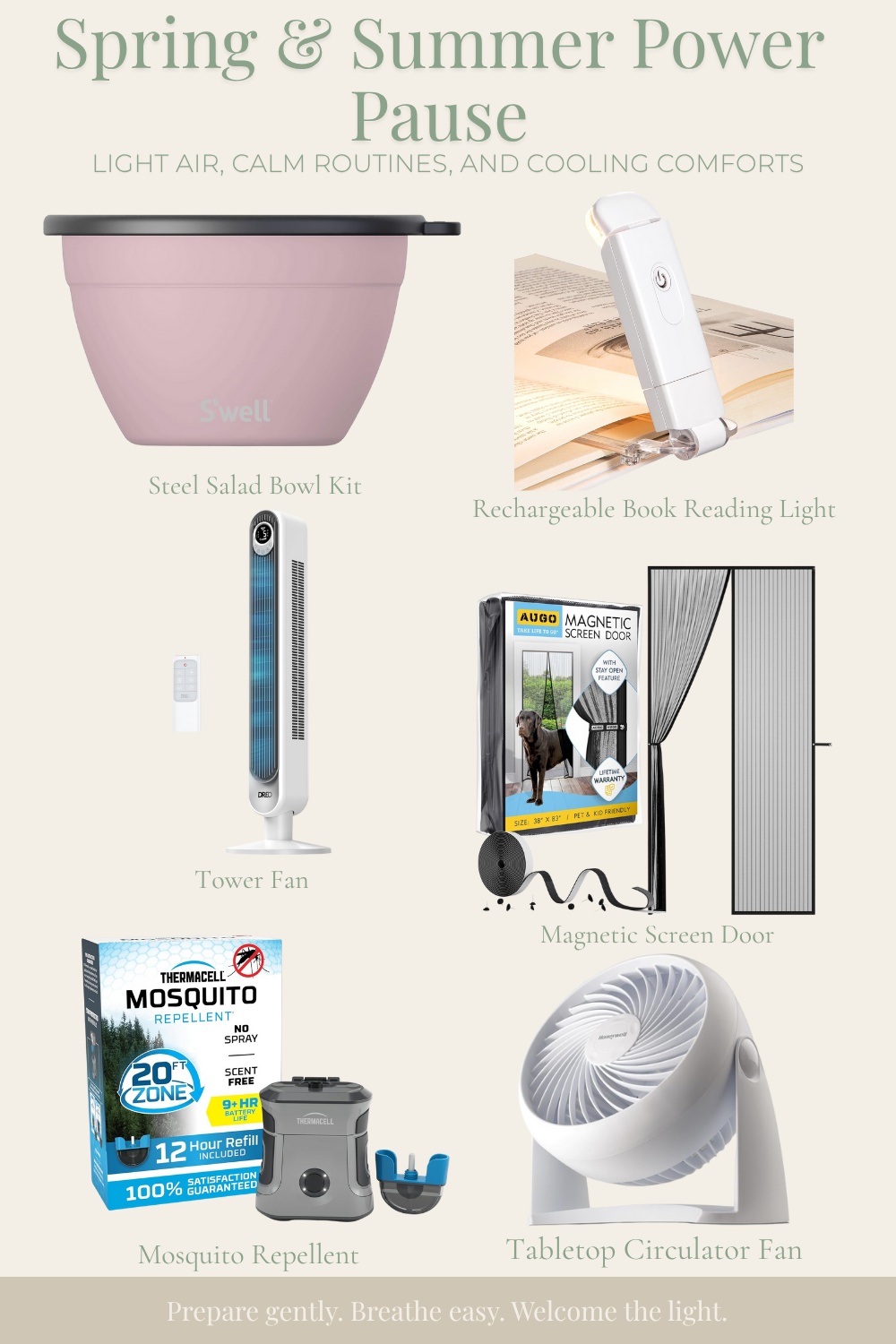 Spring & Summer Power Pause